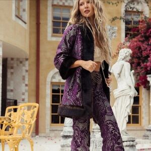 Chasing Unicorns Tapestry Jacket Coat S M